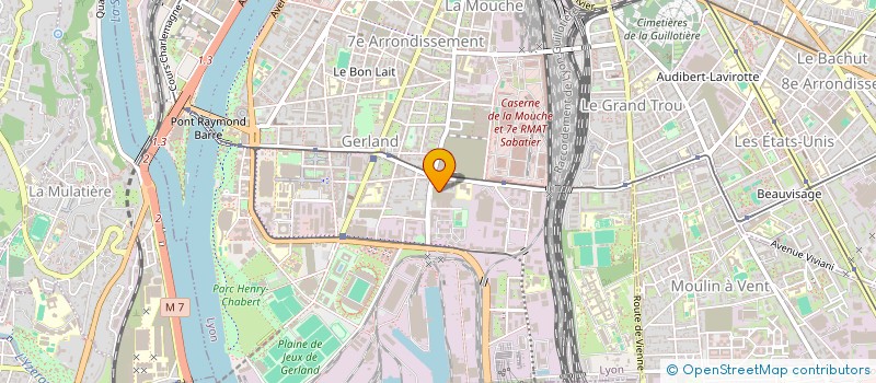 localisation de l'entreprise MONSIEUR ADIL CHACHOUAI  LYON