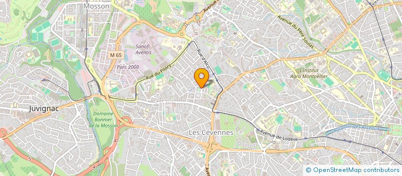 localisation de l'entreprise MONSIEUR ADIL CHAKOUCH à MONTPELLIER