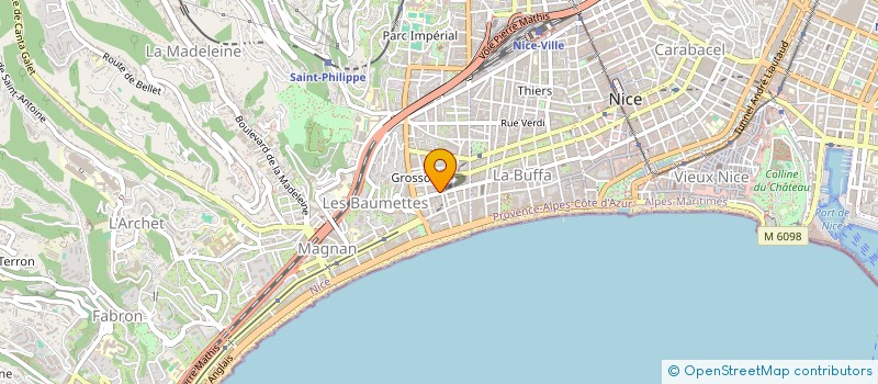 localisation de l'entreprise MONSIEUR ADIL CHERFAOUI à NICE