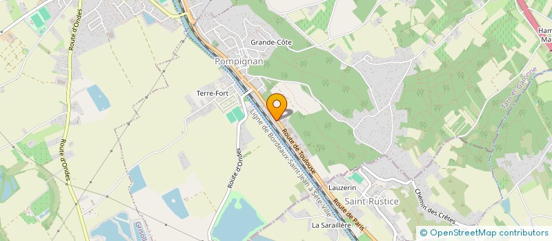 localisation de l'entreprise MONSIEUR ADIL EL AMRAOUI  POMPIGNAN