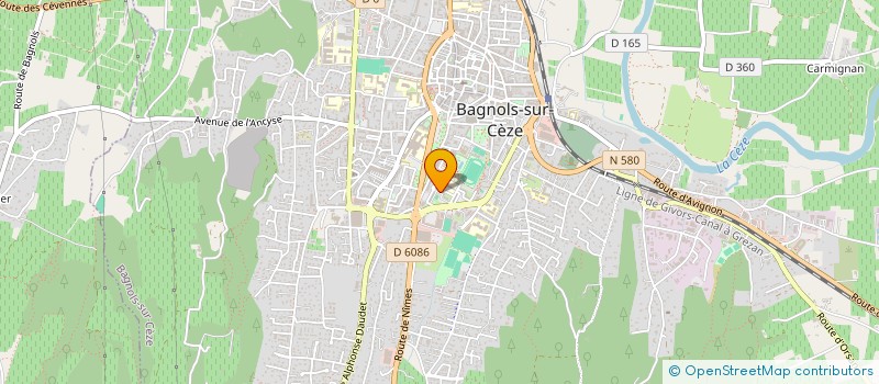 localisation de l'entreprise MONSIEUR ADIL EL GHAZZAL  BAGNOLS-SUR-CEZE