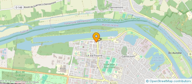 localisation de l'entreprise MONSIEUR ADIL EL HAFIAN  MANTES-LA-JOLIE