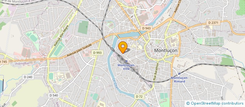 localisation de l'entreprise MONSIEUR ADIL EL HANI à MONTLUCON