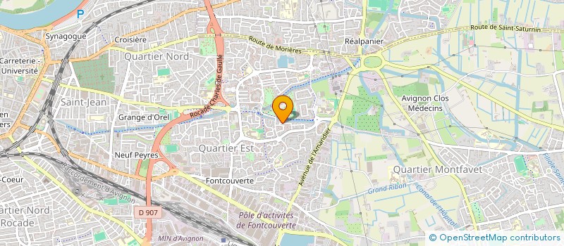 localisation de l'entreprise MONSIEUR ADIL EL HASSNAOUI  AVIGNON