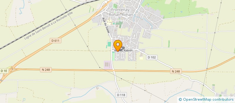 localisation de l'entreprise MONSIEUR ADIL EL HICHAMI  FRONTENAY-ROHAN-ROHAN