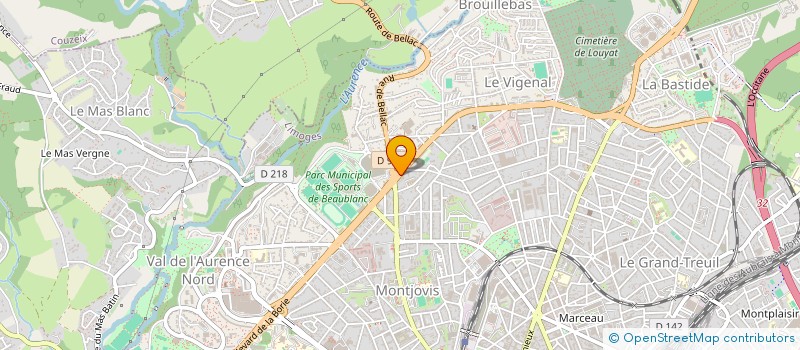 localisation de l'entreprise MONSIEUR ADIL EL HIMOUR à LIMOGES
