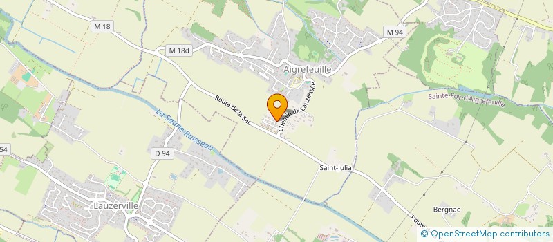 localisation de l'entreprise MONSIEUR ADIL EL MOUSSAOUI  AIGREFEUILLE