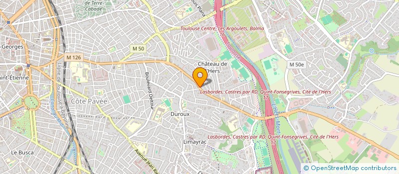 localisation de l'entreprise MONSIEUR ADIL ELHARCHY  TOULOUSE