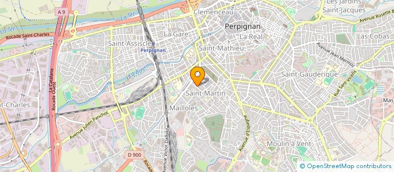 localisation de l'entreprise MONSIEUR ADIL FAOUZI à PERPIGNAN