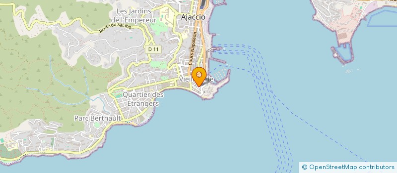 localisation de l'entreprise MONSIEUR ADIL FARFOURI à AJACCIO