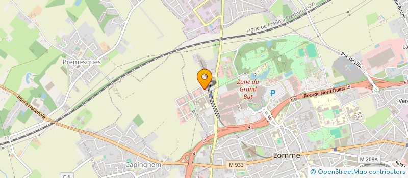 localisation de l'entreprise MONSIEUR ADIL HAMMOUSSI à LILLE