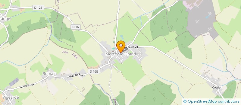 localisation de l'entreprise MONSIEUR ADIL HILALI  MERCEY-LE-GRAND