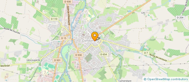 localisation de l'entreprise MONSIEUR ADIL JOUNAHI  CONDOM