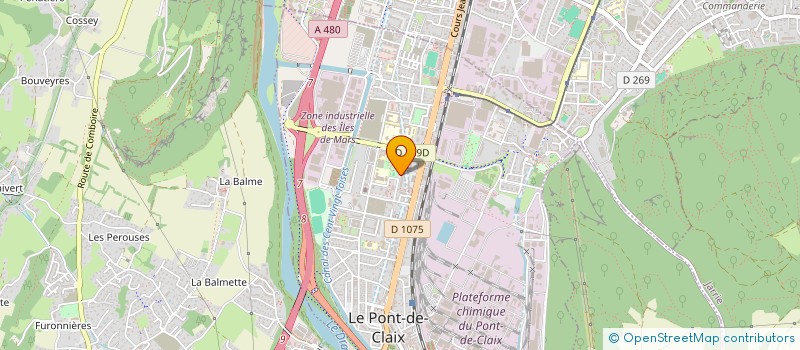 localisation de l'entreprise MONSIEUR ADIL KAMAL  LE PONT-DE-CLAIX