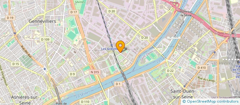 localisation de l'entreprise MONSIEUR ADIL KARKOUH  ASNIERES-SUR-SEINE