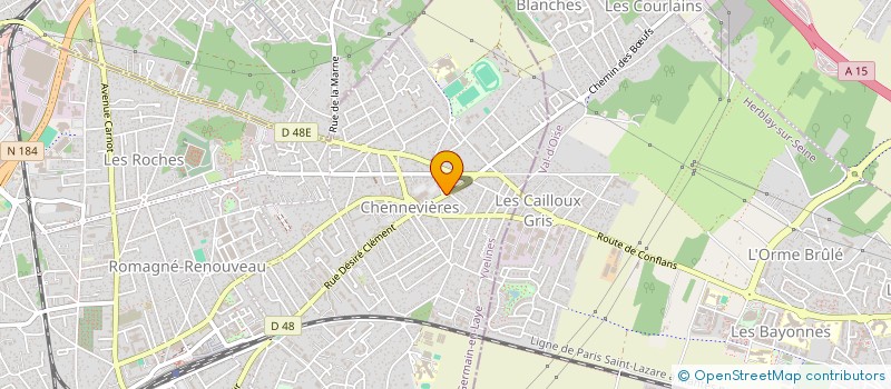 localisation de l'entreprise MONSIEUR ADIL KHANOUSSI  CONFLANS-SAINTE-HONORINE