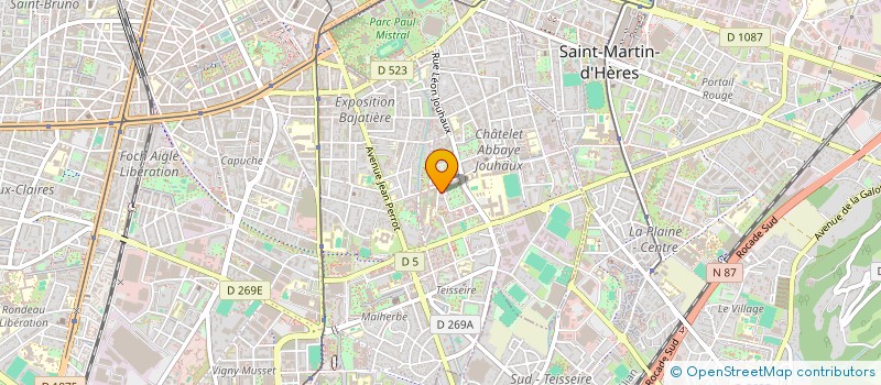 localisation de l'entreprise MONSIEUR ADIL KHTTAR  GRENOBLE