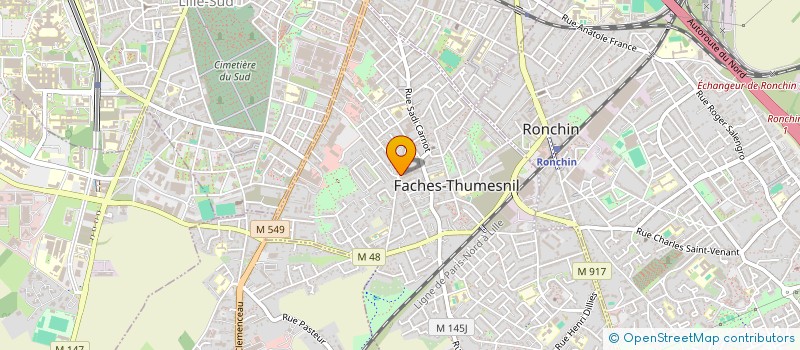 localisation de l'entreprise MONSIEUR ADIL KOCHMAN à FACHES-THUMESNIL