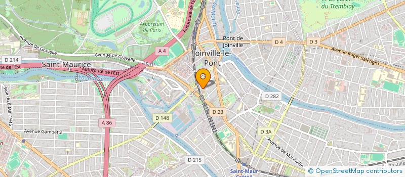 localisation de l'entreprise MONSIEUR ADIL KORACHI  JOINVILLE-LE-PONT