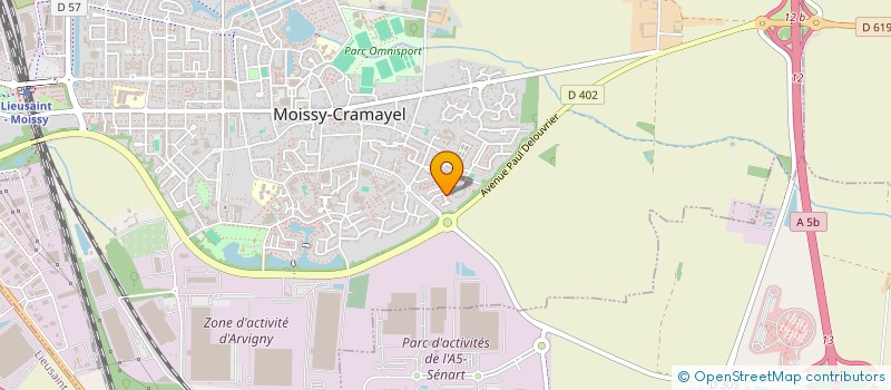 localisation de l'entreprise MONSIEUR ADIL LAAOUARI à MOISSY-CRAMAYEL