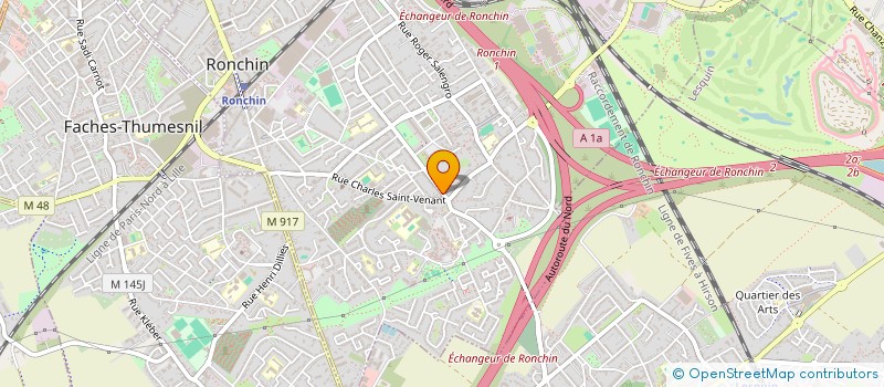 localisation de l'entreprise MONSIEUR ADIL LAKHAL  RONCHIN