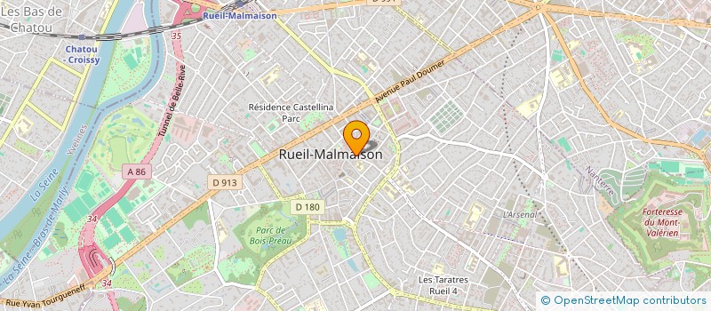 localisation de l'entreprise MONSIEUR ADIL MAATOUK à RUEIL-MALMAISON