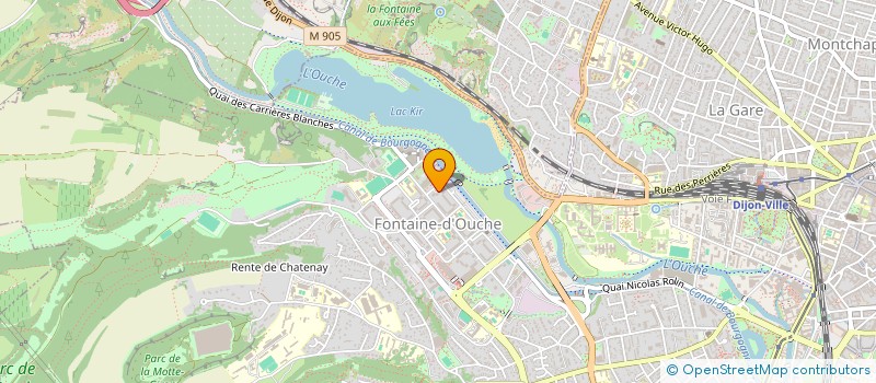 localisation de l'entreprise MONSIEUR ADIL MAKHLOUF  DIJON