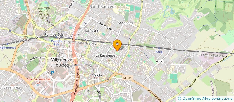 localisation de l'entreprise MONSIEUR ADIL MAMOUNI à VILLENEUVE-D'ASCQ