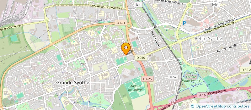 localisation de l'entreprise MONSIEUR ADIL MEGROU à GRANDE-SYNTHE