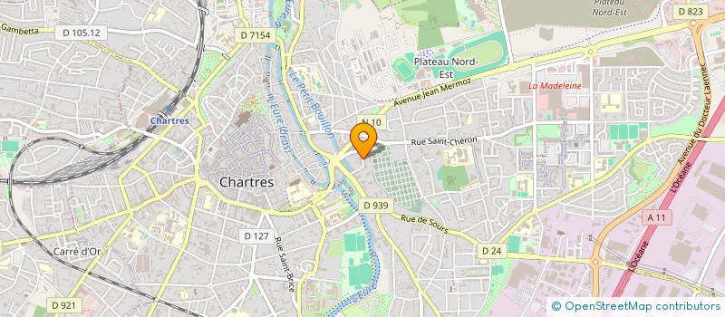 localisation de l'entreprise MONSIEUR ADIL MHIRA à CHARTRES