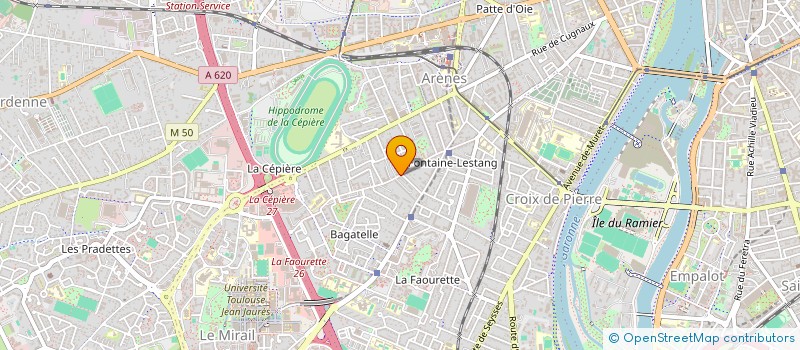 localisation de l'entreprise MONSIEUR ADIL MOHAMED IBRAHIM  TOULOUSE