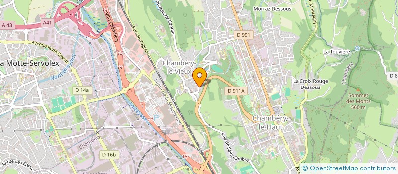 localisation de l'entreprise MONSIEUR ADIL MOKHTARI  CHAMBERY