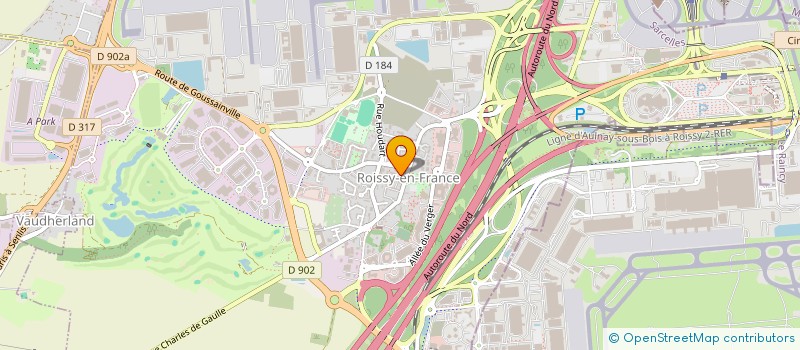 localisation de l'entreprise MONSIEUR ADIL MOUKTASSI BILLAH  ROISSY-EN-FRANCE