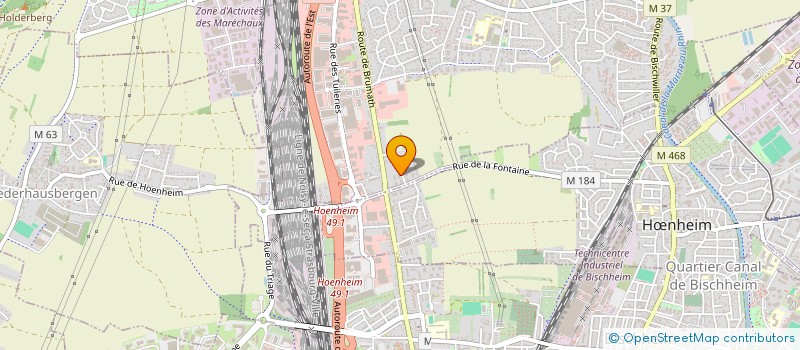 localisation de l'entreprise MONSIEUR ADIL NOUCHTI  SOUFFELWEYERSHEIM