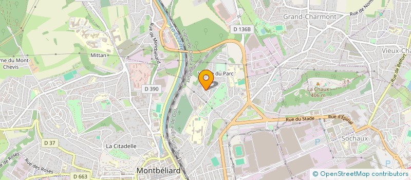 localisation de l'entreprise MONSIEUR ADIL OUHANI à MONTBELIARD