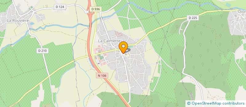 localisation de l'entreprise MONSIEUR ADIL SAHMAOUI à LA CALMETTE