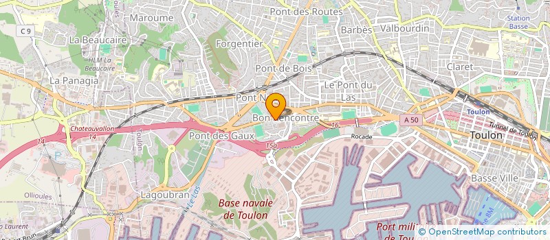 localisation de l'entreprise MONSIEUR ADIL SEBIA  TOULON