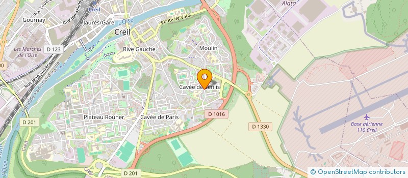 localisation de l'entreprise MONSIEUR ADIL SOROR  CREIL