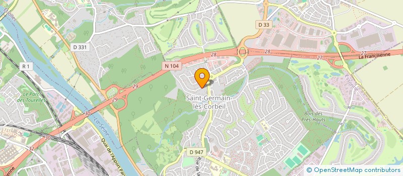 localisation de l'entreprise MONSIEUR ADIL TADLAOUI  SAINT-GERMAIN-LES-CORBEIL