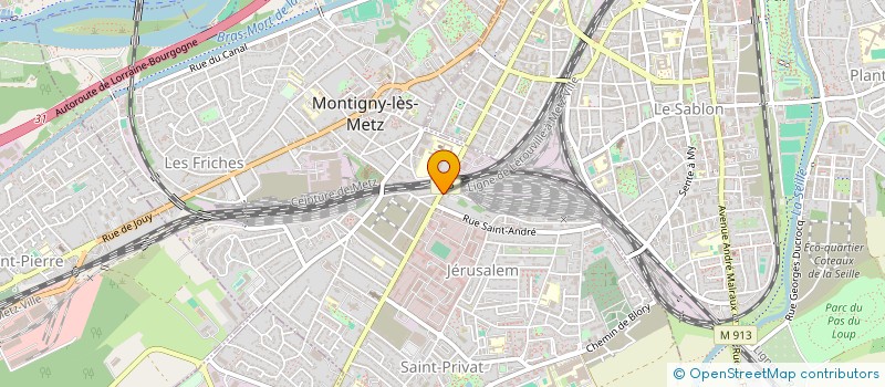 localisation de l'entreprise MONSIEUR ADIL TAGGAE à MONTIGNY-LES-METZ