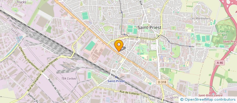 localisation de l'entreprise MONSIEUR ADIL TAJEDDINE à SAINT-PRIEST
