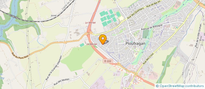 localisation de l'entreprise MONSIEUR ADIL TOUZANI à PLOUFRAGAN