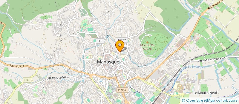 localisation de l'entreprise MONSIEUR ADIL YAKHLEF à MANOSQUE