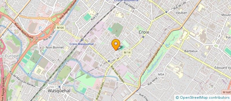 localisation de l'entreprise MONSIEUR ADILE BOUDCHICH à CROIX