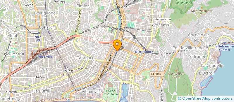 localisation de l'entreprise MONSIEUR ADILE CHOUATA à NICE