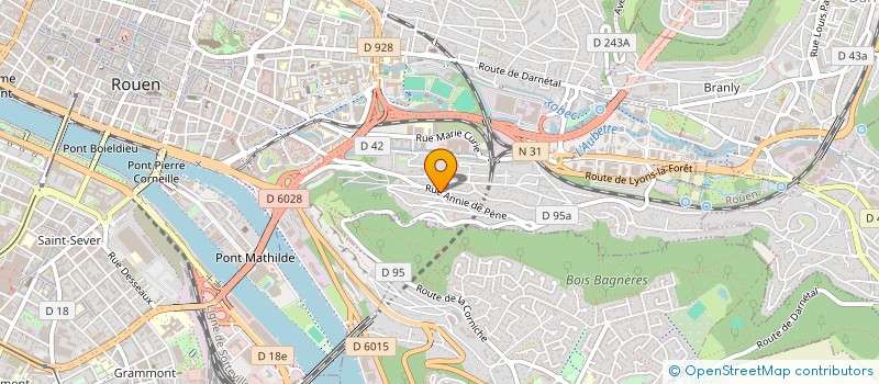 localisation de l'entreprise MONSIEUR ADILE JALAL MANSOUR  ROUEN