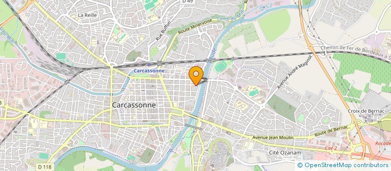 localisation de l'entreprise MONSIEUR ADILE KANNOUCH à CARCASSONNE