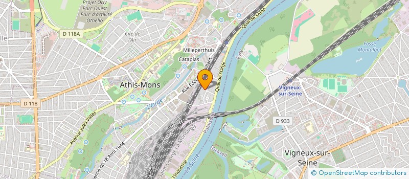 localisation de l'entreprise MONSIEUR ADILE TALBI à ATHIS-MONS