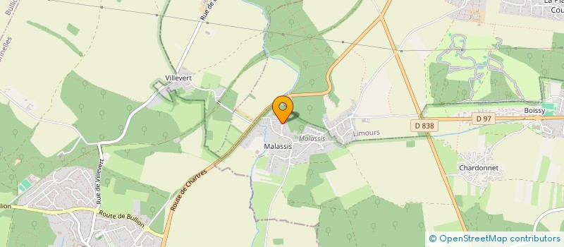 localisation de l'entreprise MONSIEUR ADILIO SILVA  FORGES-LES-BAINS