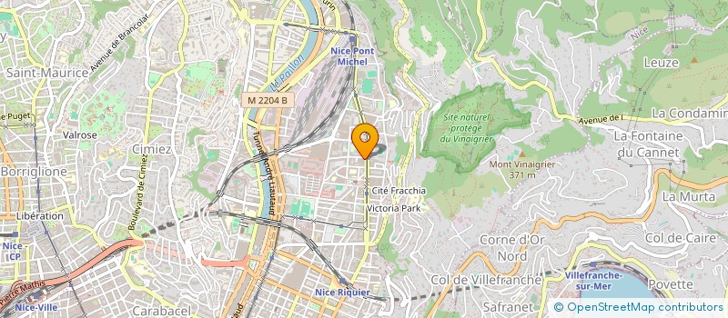 localisation de l'entreprise MONSIEUR ADILSON ALVES FURTADO à NICE